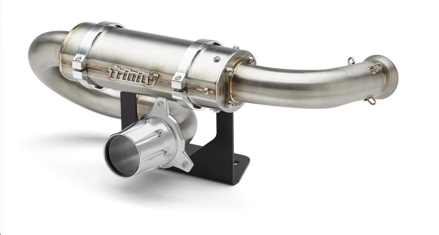 Trinity Racing Maverick X3 Center Exit Slip-On Exhaust