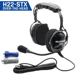 Rugged Radios ULTIMATE Alpha Audio Stereo Headset with Volume Control