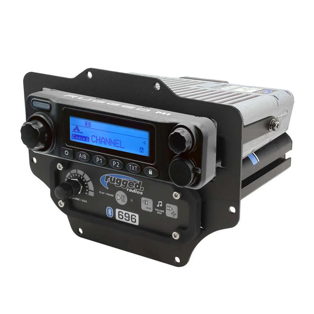 Rugged Radios Honda Talon Mount for Radio, Intercom, and Switches-M1 / G1 / G4 / RM45 / RM60 / GMR45 Radio + Intercom