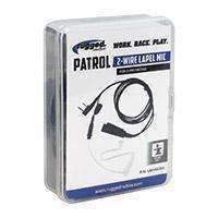 Rugged Radios Lapel Mic - 2 Wire with Acoustic Tube for Handheld Radios