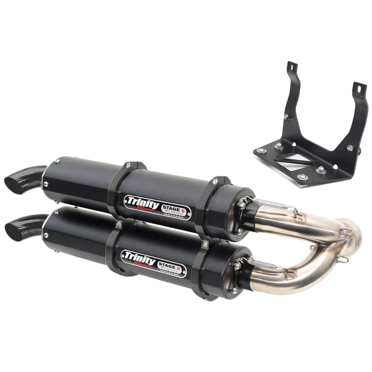 Trinity Racing Slip-On Dual Exhaust for Can-Am Maverick X3