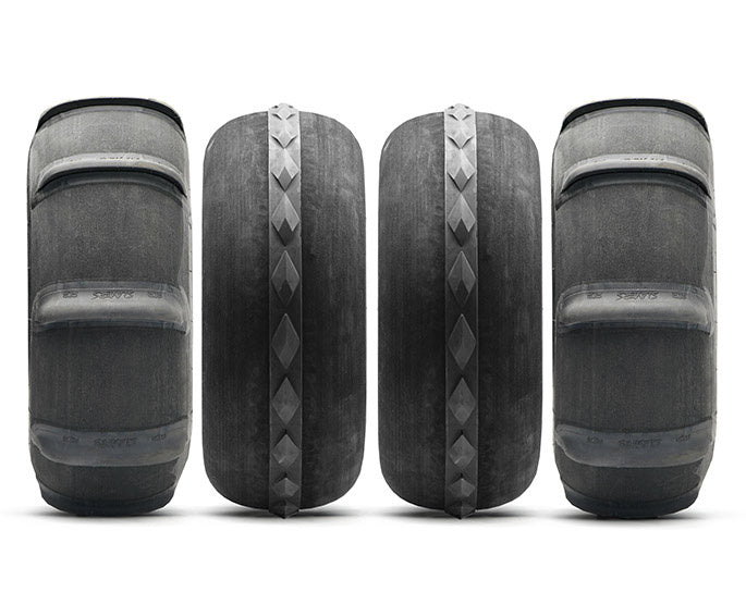 Sandcraft Destroyer SLAYER Paddle Tire Sets With Mohawk Diamond Fronts 32"x12.5"x15" 20 Paddle
