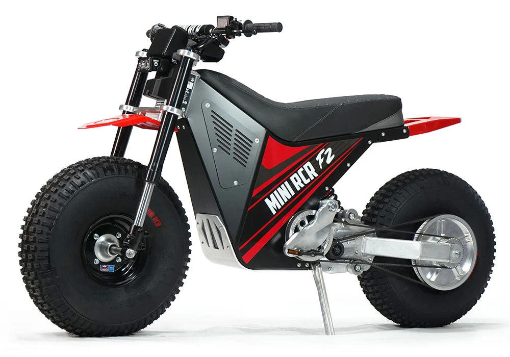 Mini RCR RCR F2 Electric Bike Red with Red Fenders