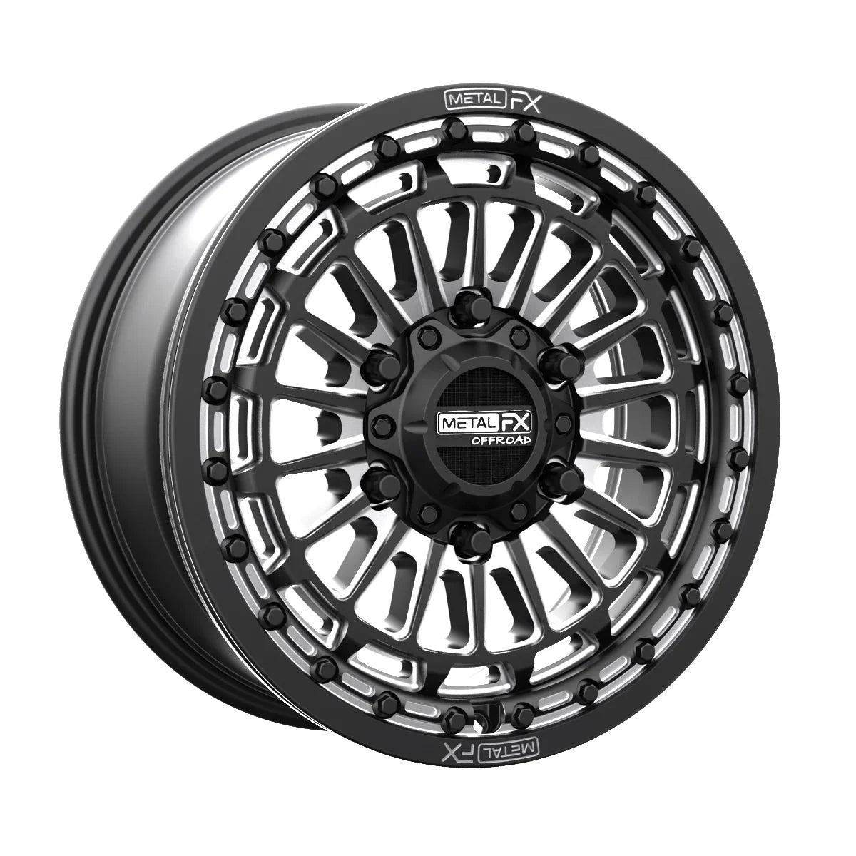 Metal FX Offroad Delta 6R Cast Beadlock UTV Wheels