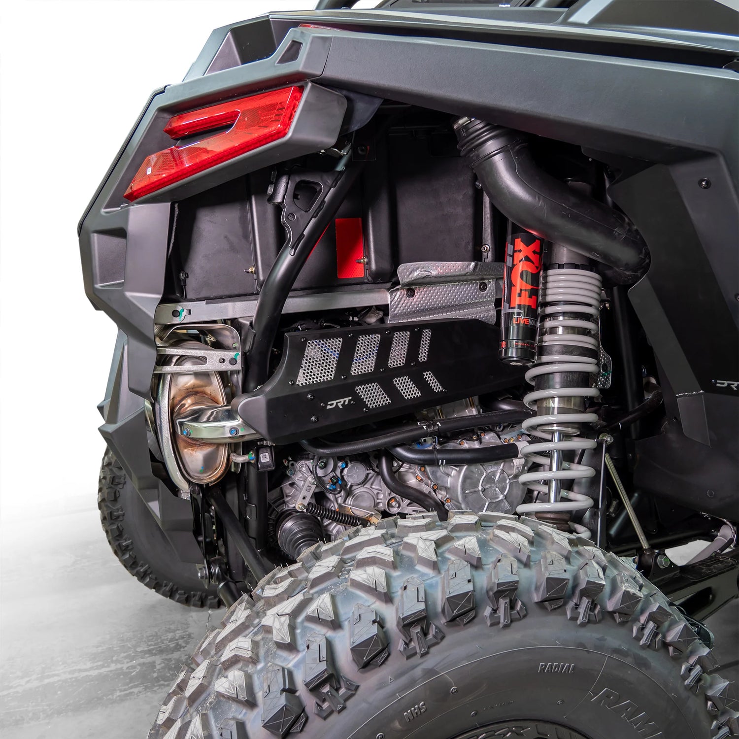 DRT Motorsports RZR Pro XP / Turbo R 2022+ Aluminum Headpipe Shield