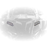 DRT Motorsports Polaris 2025+ RZR Pro XP/Pro S /Pro R Billet Aluminum Front Fender Intake Mesh Kit - Black
