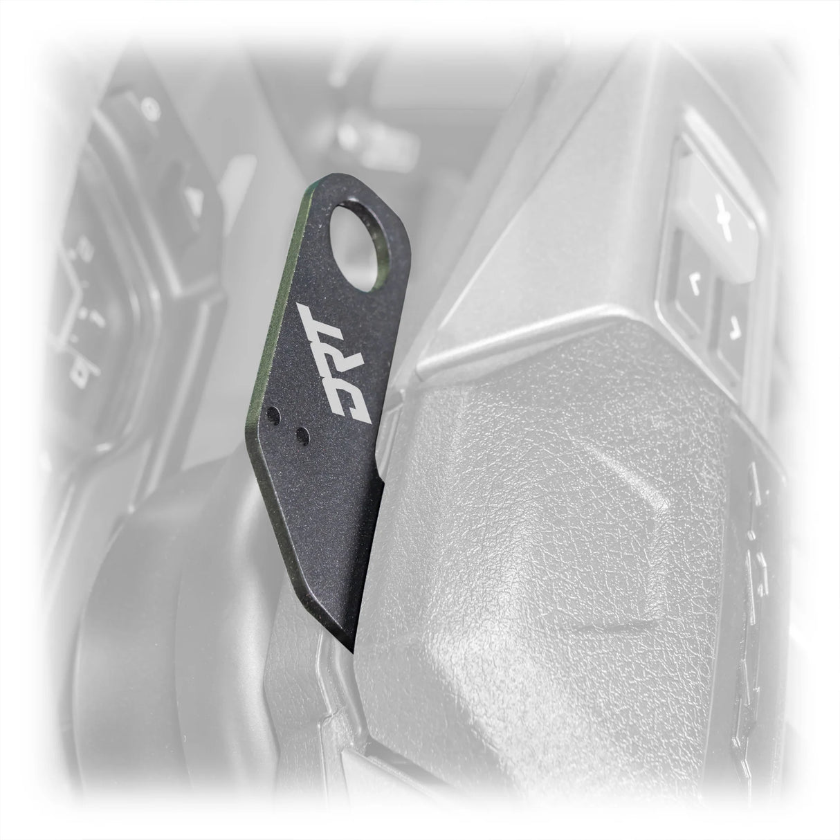 DRT Motorsports T Polaris RZR 2020+ Steering Wheel Single Push-To-Talk Plate