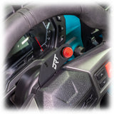DRT Motorsports T Polaris RZR 2020+ Steering Wheel Single Push-To-Talk Plate