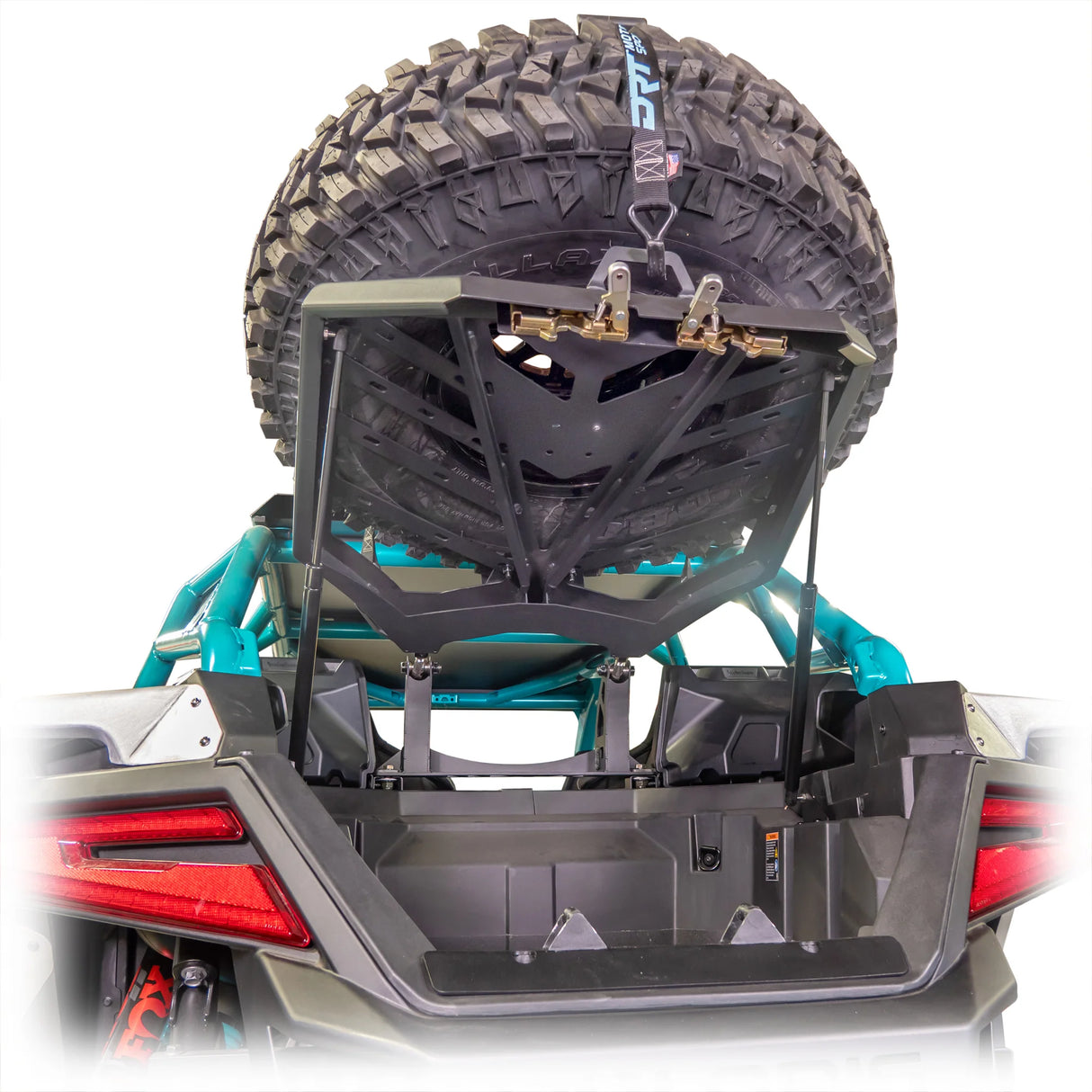 DRT Motorsports Polaris RZR Pro Series Tire Carrier/Adventure Rack V2.0