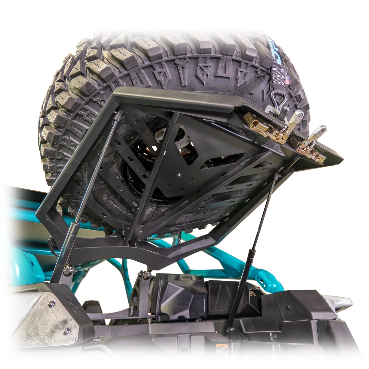 DRT Motorsports Polaris RZR Pro Series Tire Carrier/Adventure Rack V2.0