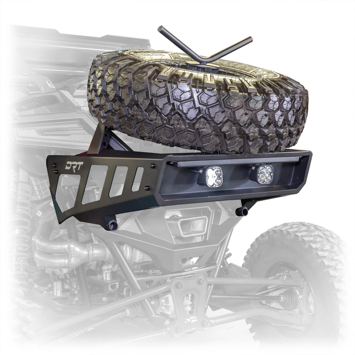 DRT Motorsports  Polaris RZR Pro R Desert Runner Fixed Tire Carrier