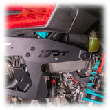 DRT Motorsports  Polaris Pro R Desert Runner Fixed Tire Carrier AGM Electric Jack Holder Kit