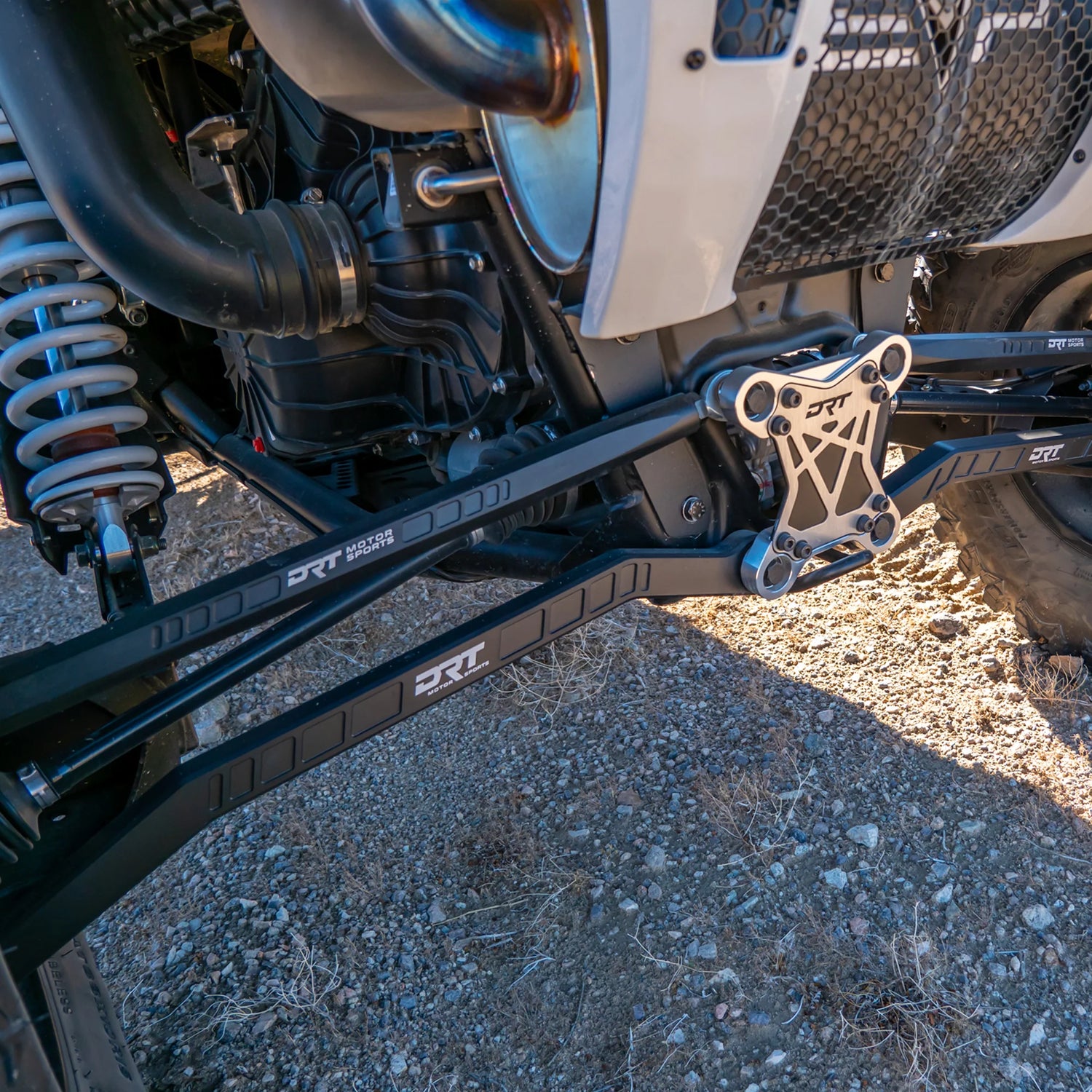 DRT Motorsports Polaris 2024+ RZR XP 1000/4 Billet Aluminum High Clearance Radius Rod Set  (64")