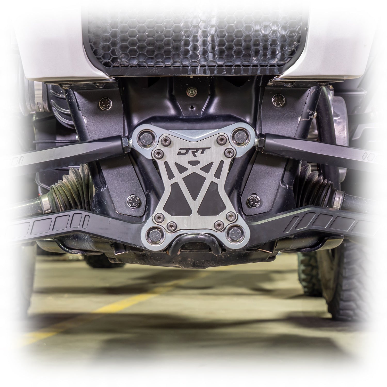 DRT Motorsports Polaris RZR 2017+ XP1000/4 3-PC Radius Rod Reinforcement Plate (M12)