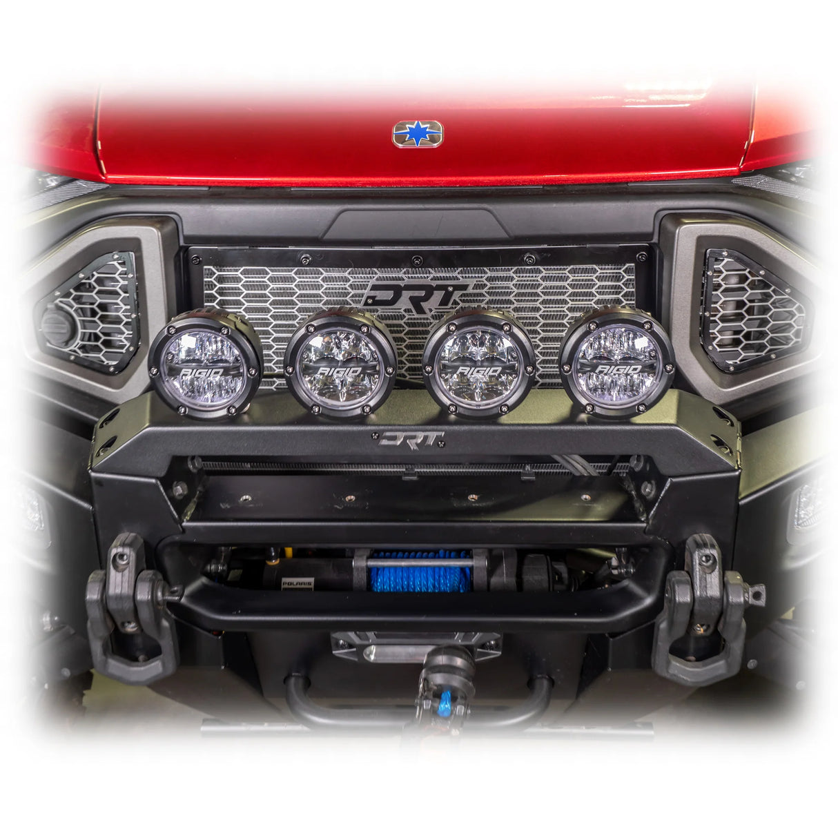DRT Motorsports  Polaris Ranger XD 1500 2024+ Front Bumper Light Bracket Kit