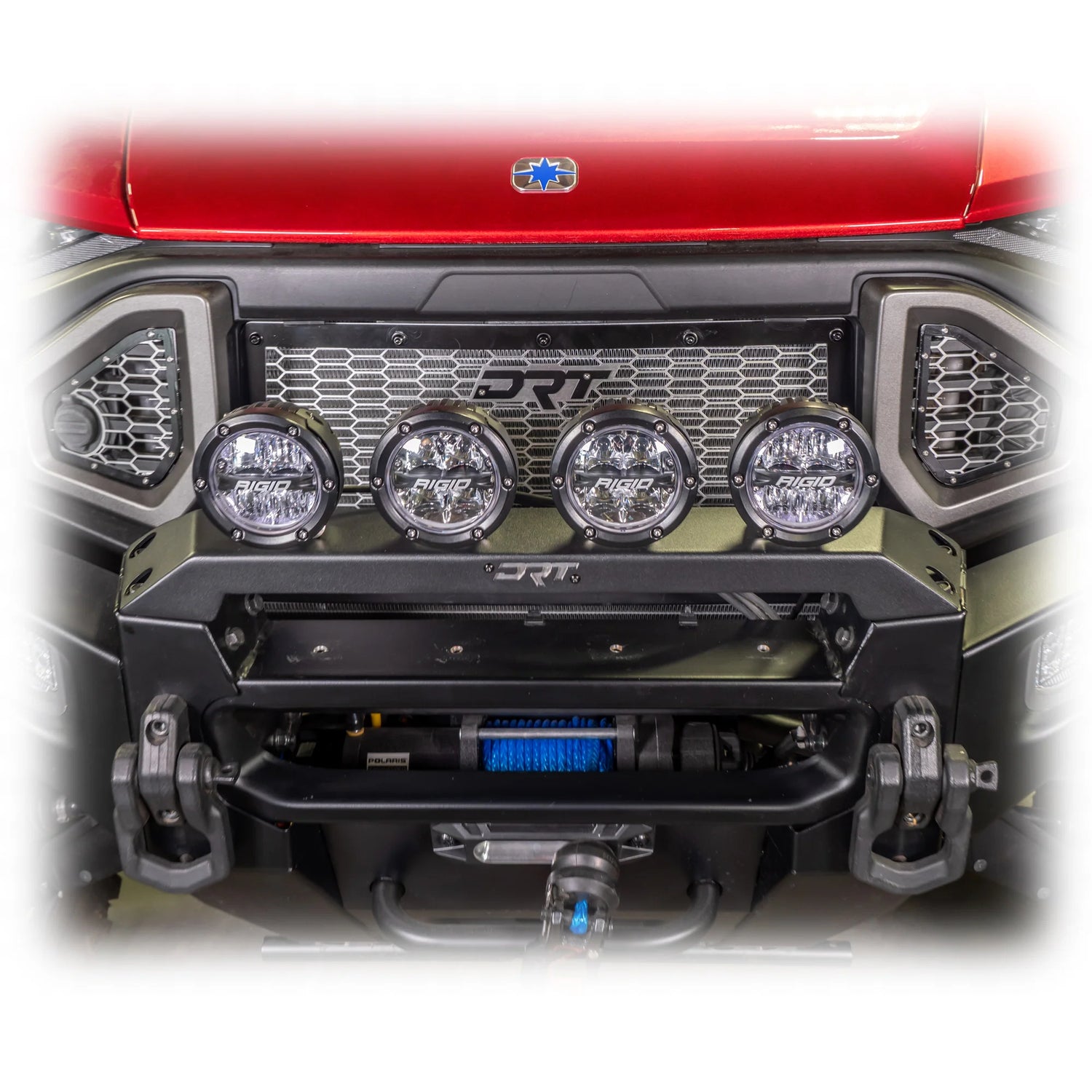 DRT Motorsports  Polaris Ranger XD 1500 2024+ Front Bumper Light Bracket Kit
