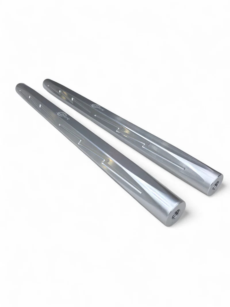 Elektric Offroad 2017+ Can Am X3 Maverick Billet Tie Rods Anodized Clear (RS 72" Model only)