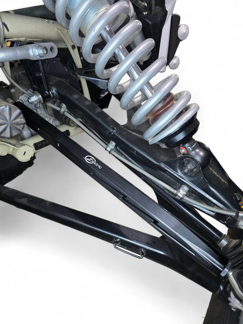Elektric Offroad 2017+ Can Am X3 Maverick Billet Tie Rods Anodized Clear (RS 72" Model only)