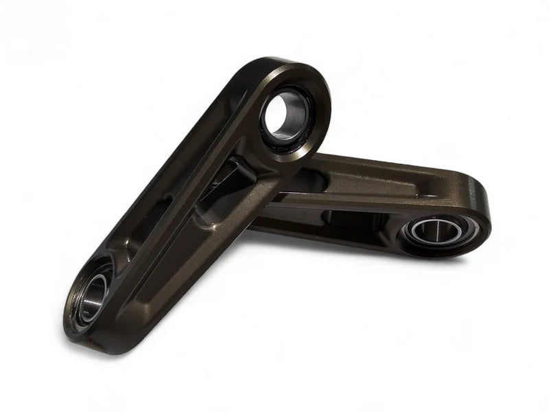Elektric Offroad 2017+ Can Am X3 Maverick Volt Front Billet Sway Bar Links Anodized Gun Metal