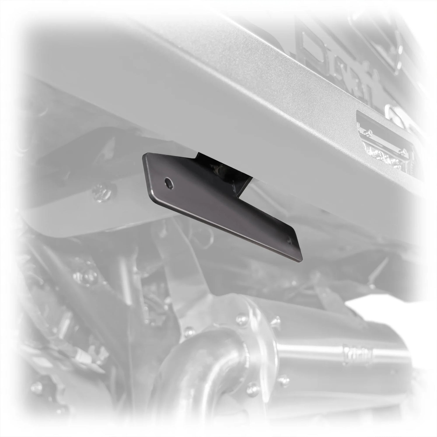 DRT Motorsports  Polaris 2024+ Xpedition Rear Bumper License Plate Bracket