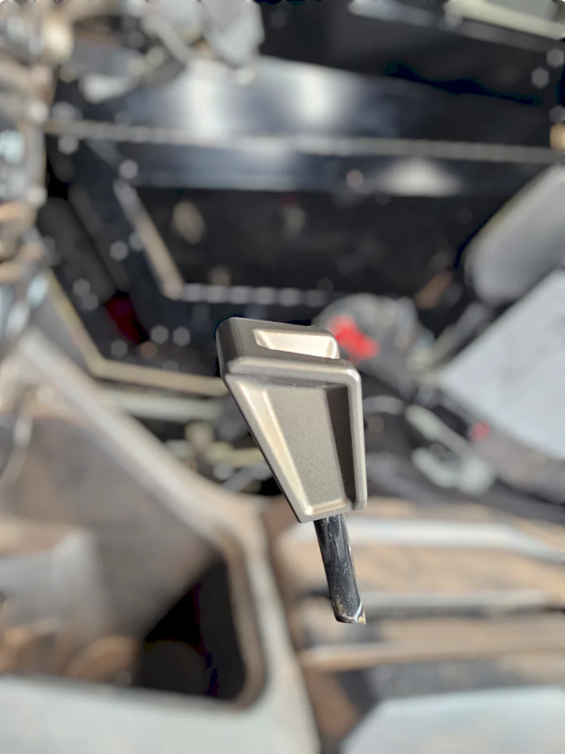 Elektric Offroad 2020+ Polaris Rzr Pro XP/Pro R/ Turbo R/Xpedition Volt Shift Knob Anodized Gun Metal