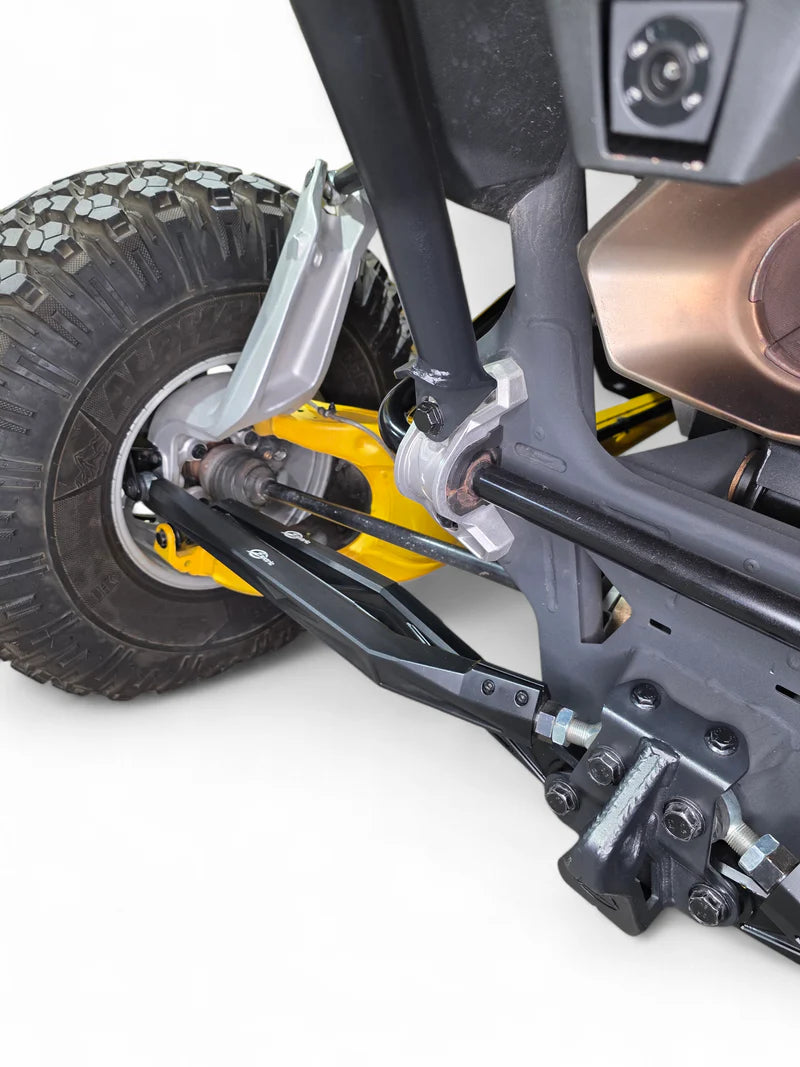 Elektric Offroad 2024+ Can Am Maverick R High Clearance Adjustable Radius Rods (Anodized Black)
