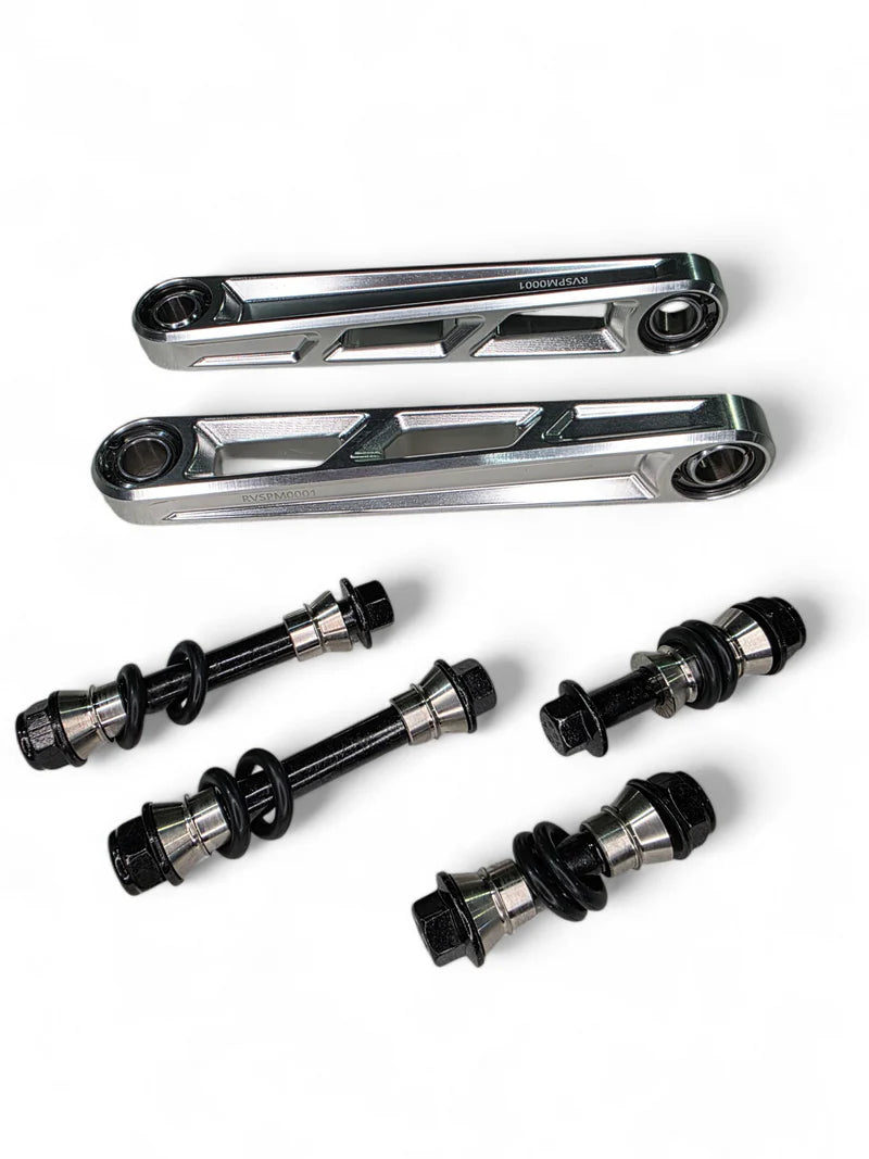 Elektric Offroad 2024+ Can Am Maverick R Front Sway Bar Links Anodized Clear