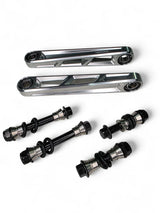 Elektric Offroad 2024+ Can Am Maverick R Front Sway Bar Links Anodized Clear