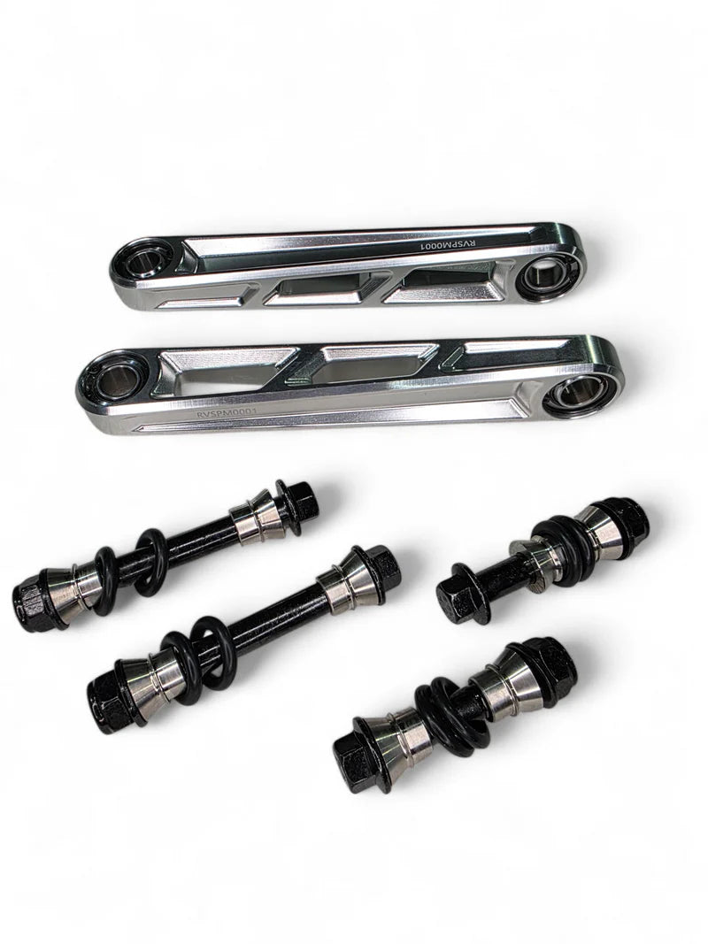 Elektric Offroad 2024+ Can Am Maverick R Front Sway Bar Links Anodized Clear