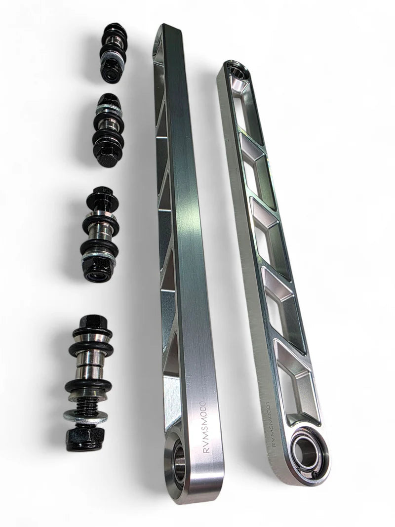 Elektric Offroad 2024+ Can Am Maverick R Rear Sway Bar Links Anodized Clear
