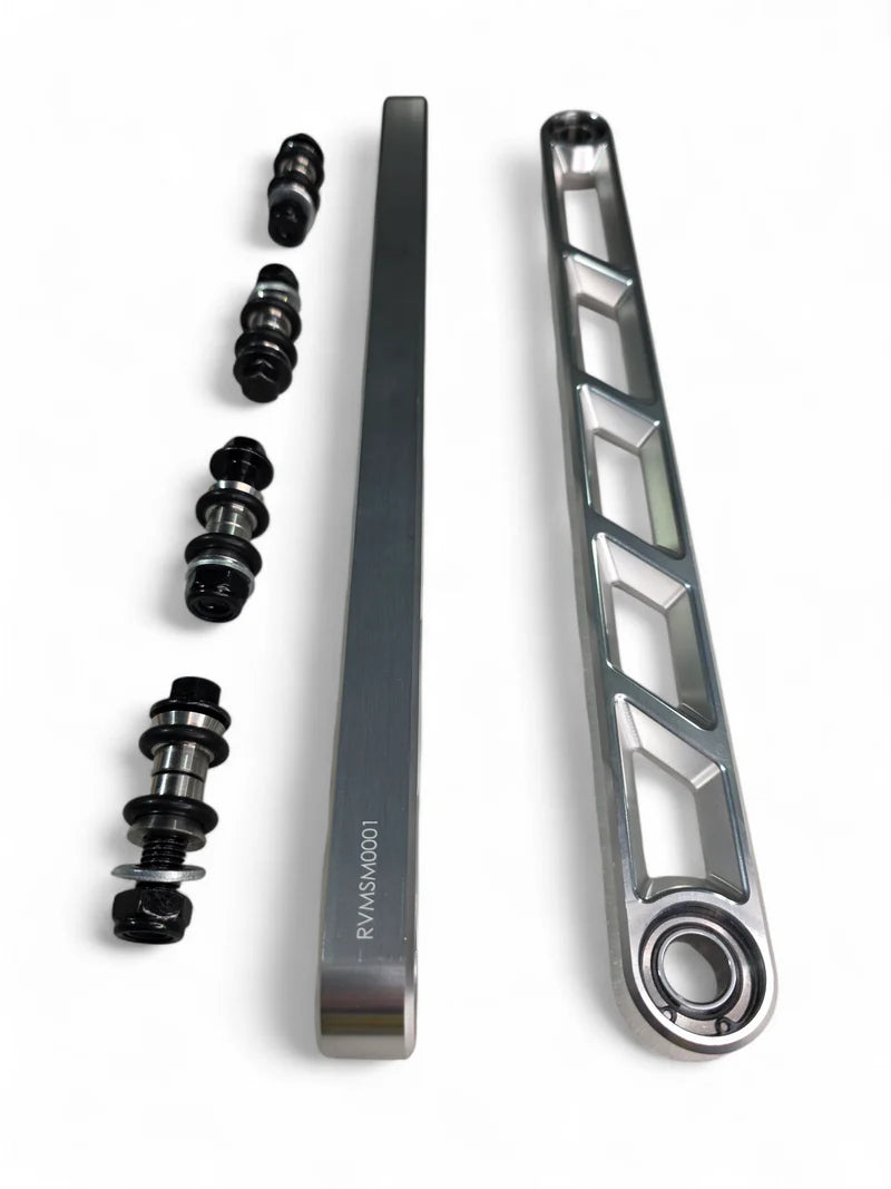 Elektric Offroad 2024+ Can Am Maverick R Rear Sway Bar Links Anodized Clear