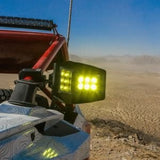 Sector Seven Spectrum/Sawtooth LED 2X3 Yellow Lens (4 pack)