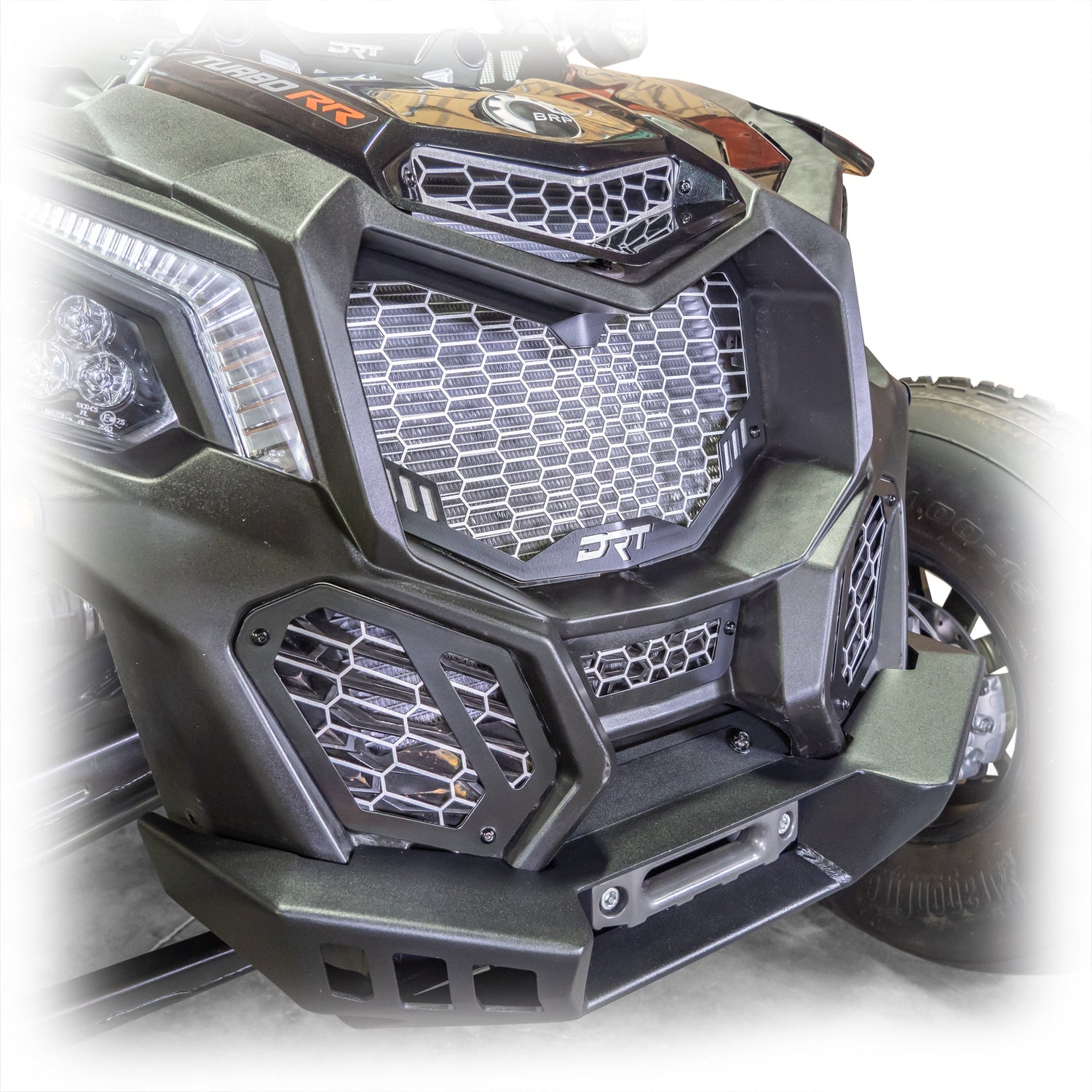 DRT Motorsports Can-Am X3 2017+ V2 Front Grill Kit 5-piece