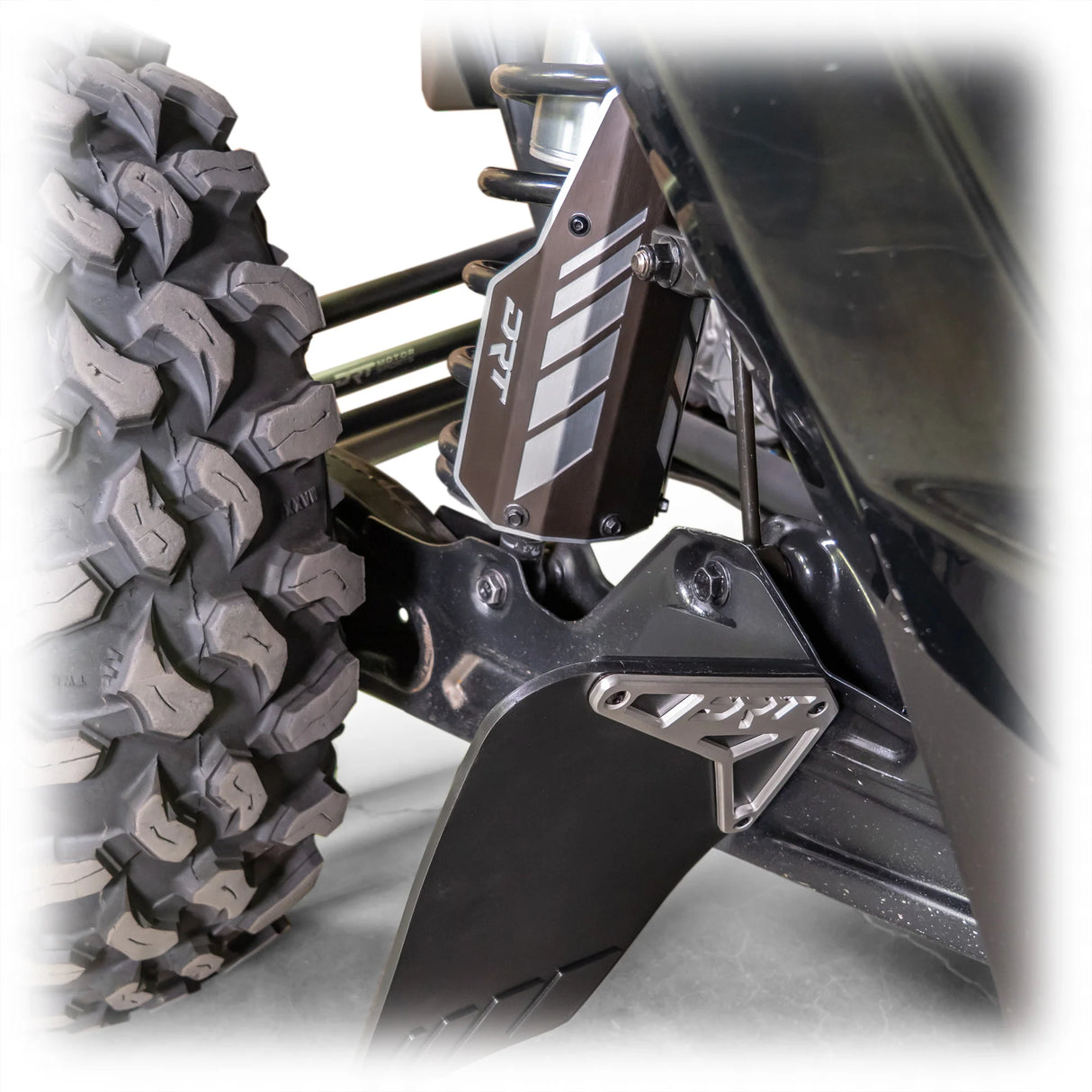 DRT Motorsports Can-Am 2017+ Maverick X3/R Rear Aluminum Shock Guards