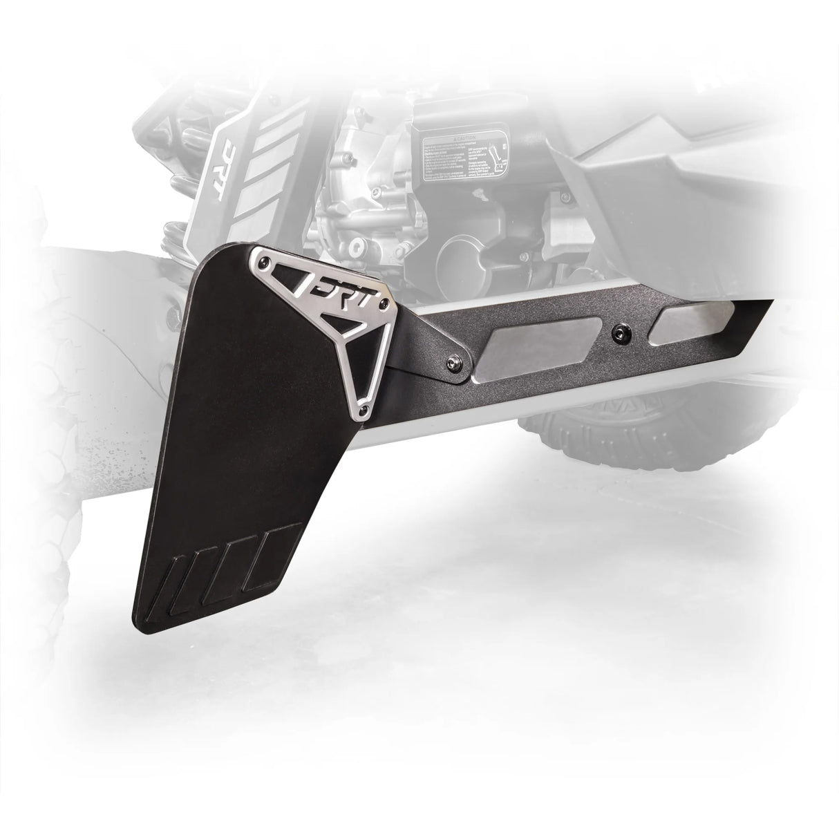 DRT Motorsports Can-Am 2024+ Maverick R Billet Rear Aluminum Mud/Rock Guard Kit