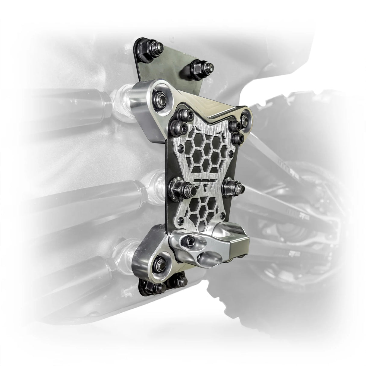 DRT Motorsports Can-Am Maverick X3 2017+ Billet Aluminum 3-PC Radius Rod Plate Kit