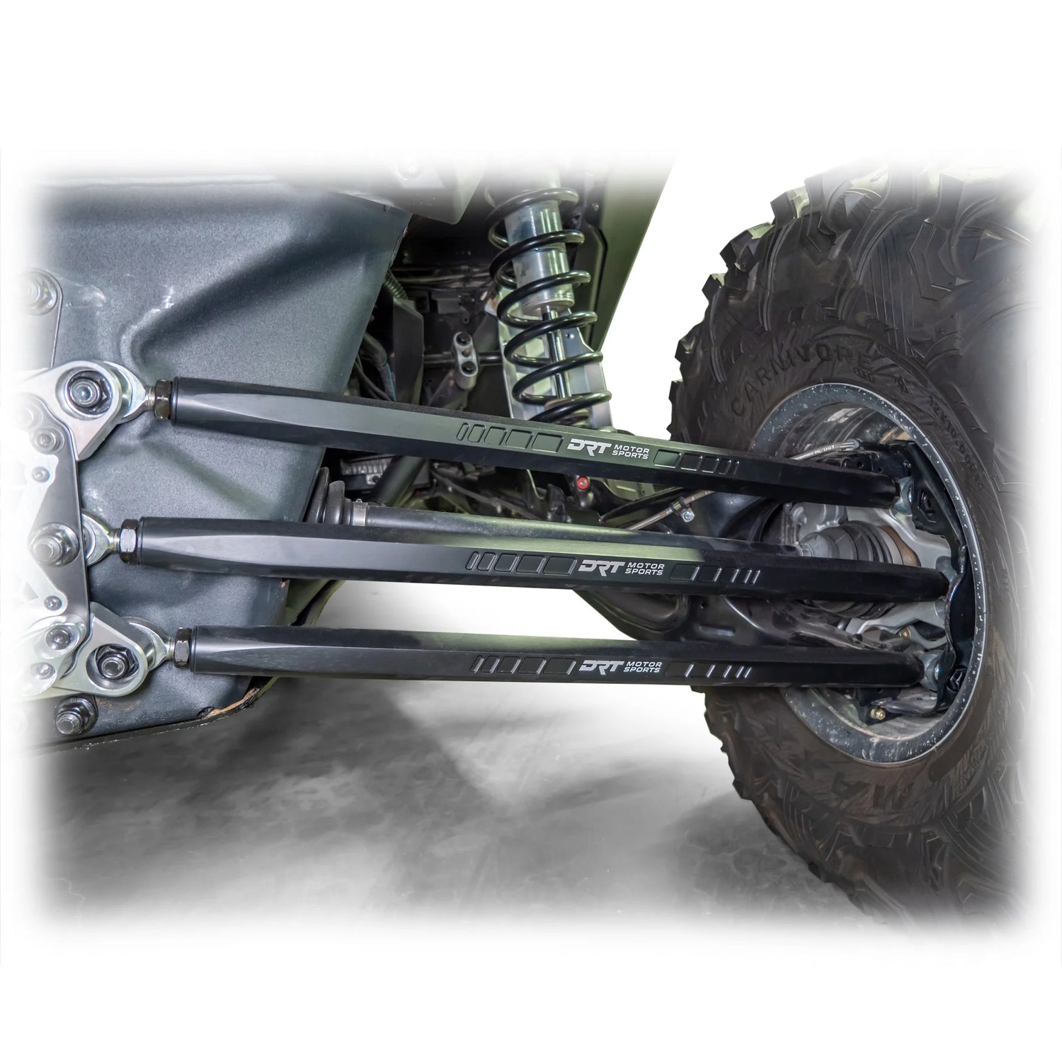 DRT Motorsports Can-Am Maverick X3 2017+ Billet Aluminum 3-PC Radius Rod Plate Kit