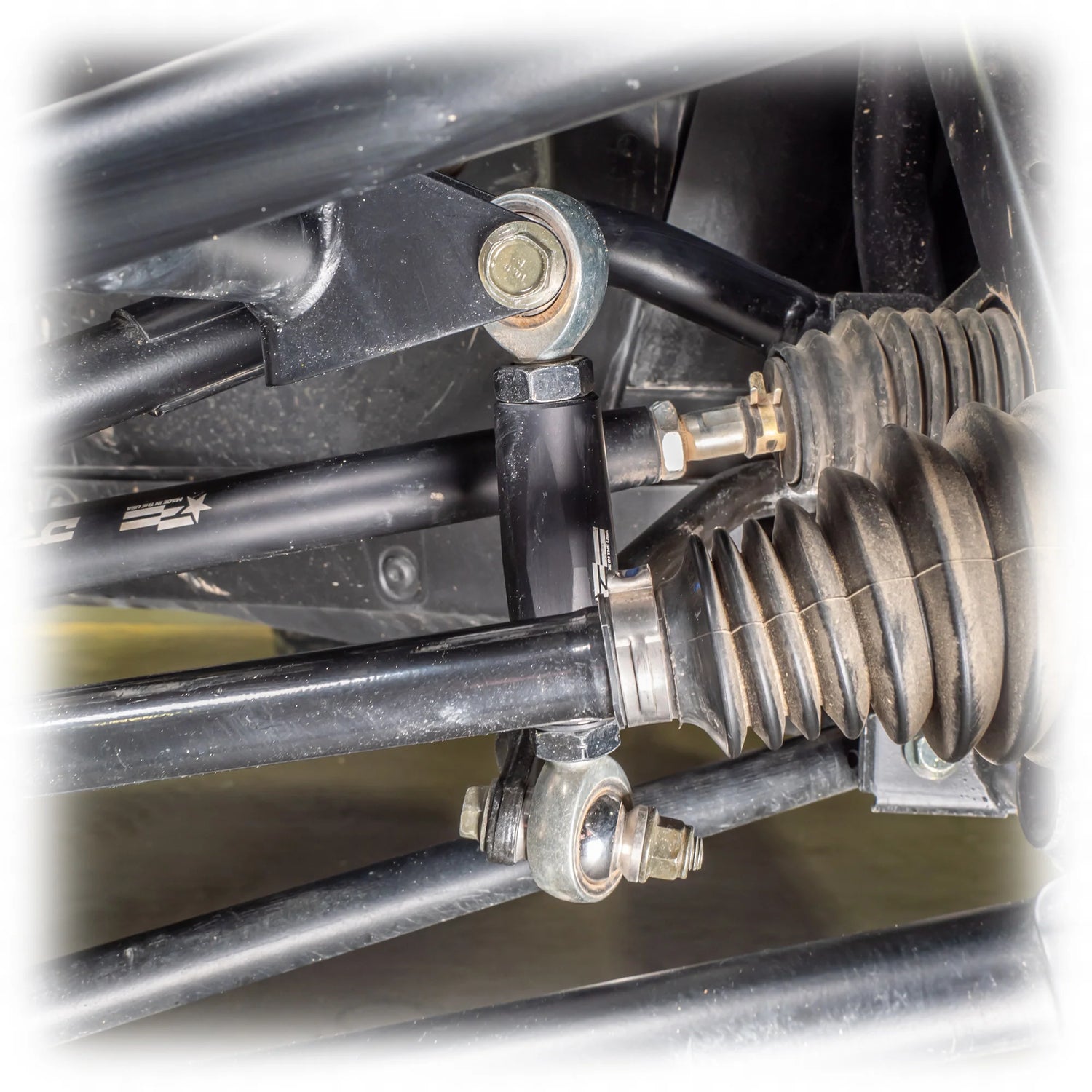 DRT Motorsports  RZR XP Billet Aluminum Hex Bar Adjustable Sway Bar Link Kit Front (M10)
