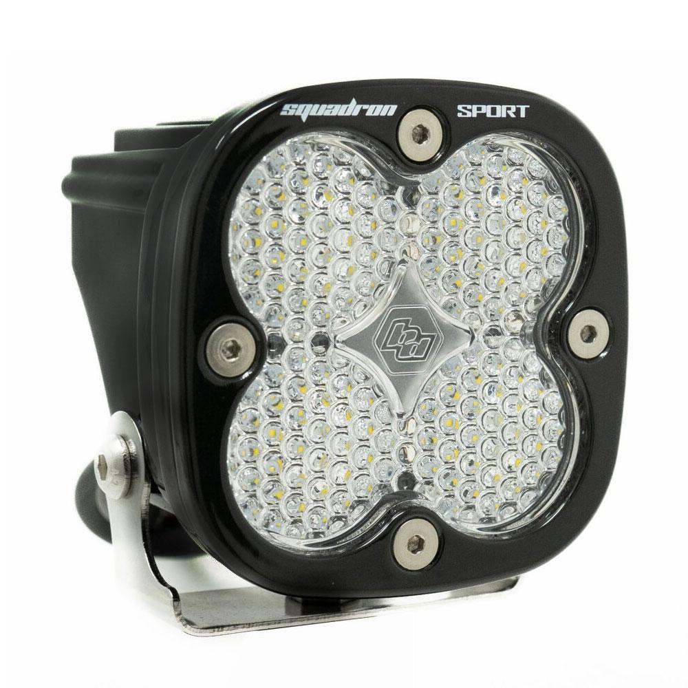 Baja Designs Squadron Sport Black Led Auxiliary Light Pod-Universal