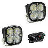 Baja Designs Squadron Sport Black LED Auxiliary Light Pod PAIR- Universal