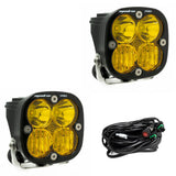 Baja Designs Squadron PRO Sport Black LED Auxiliary Light Pod PAIR- Universal
