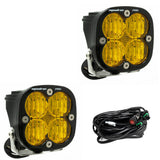 Baja Designs Squadron PRO Sport Black LED Auxiliary Light Pod PAIR- Universal