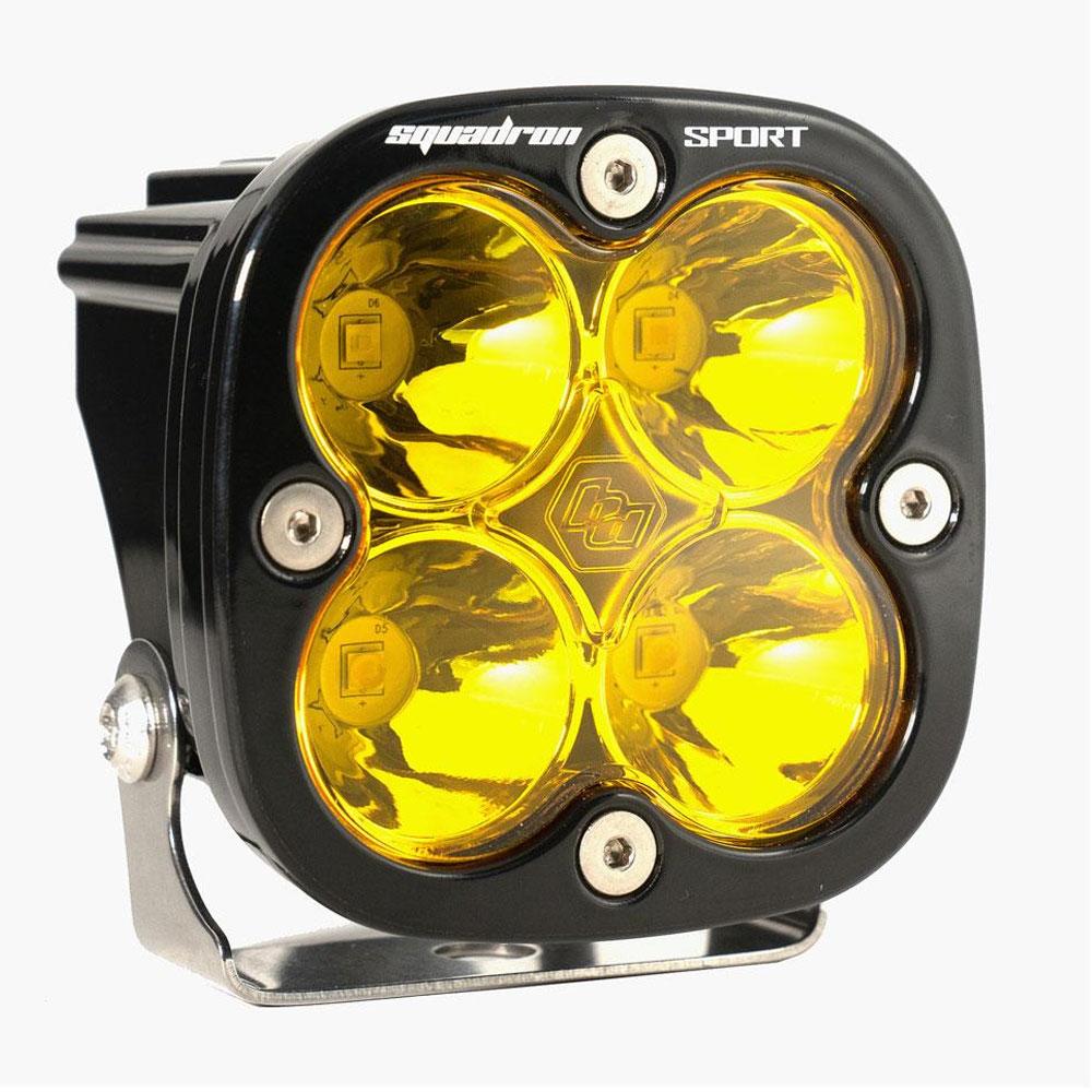 Baja Designs Squadron Sport Black Led Auxiliary Light Pod-Universal