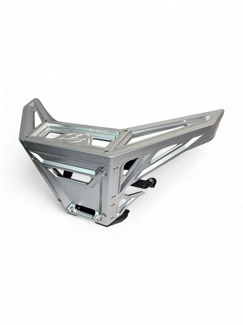 Elektric Offroad 2017+ Can Am X3 Maverick Billet Front Winch Bumper Anodized Clear