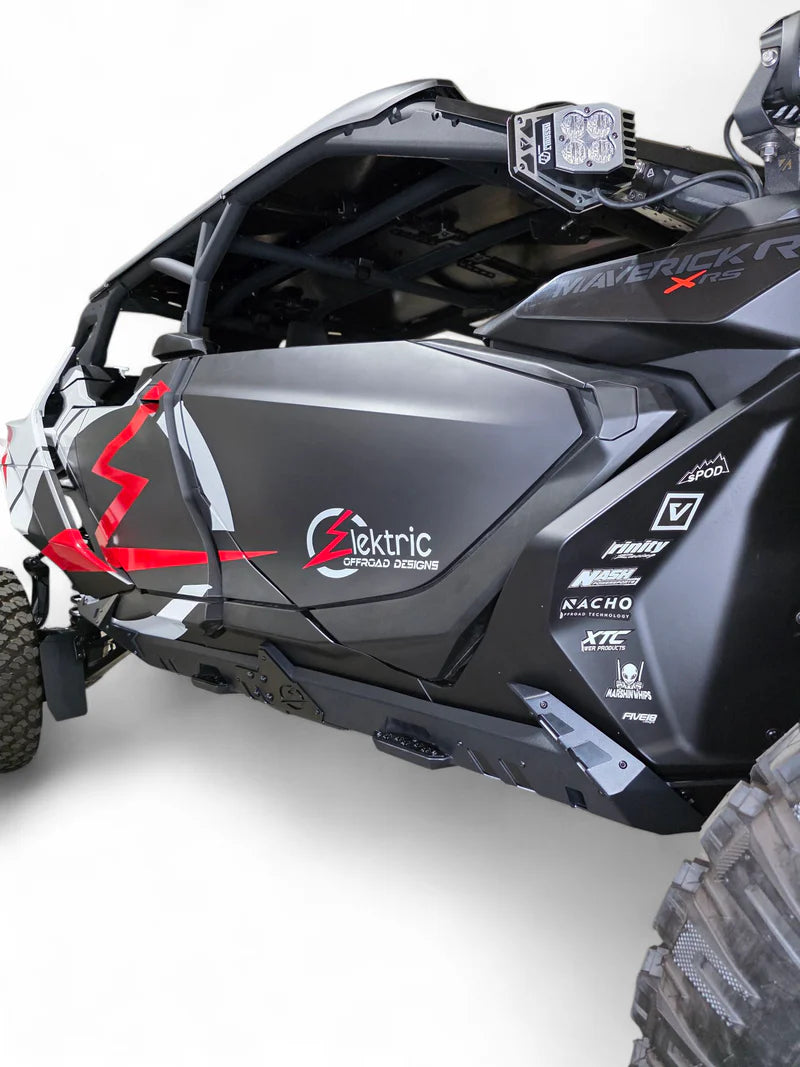 Elektric Offroad 2024+ Can Am Maverick R Volt Rocker Guard (4 Seat)