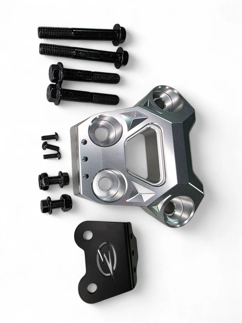 Elektric Offroad 2024+ Can Am Maverick R Radius Rod Plate Anodized Clear