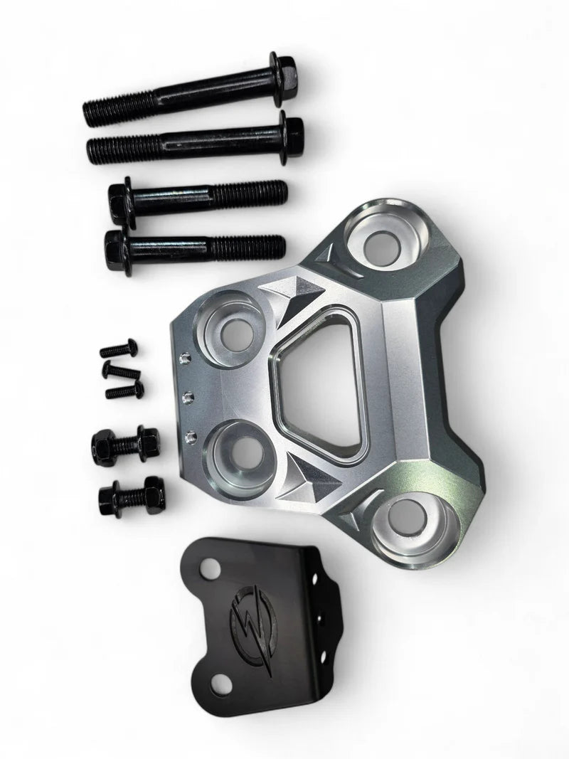 Elektric Offroad 2024+ Can Am Maverick R Radius Rod Plate Anodized Clear