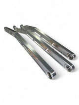 Elektric Offroad 2017+ Can Am Maverick X3 Volt Billet Radius Rods Anodized Clear (RS 72" Model Only)
