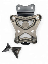 Elektric Offroad 2022+ Can Am X3 Maverick 10 Bolt Radius Rod Plate with Pull Hook (Gun Metal)