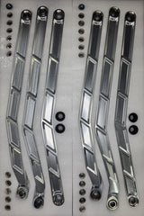 Elektric Offroad 2017+ Can Am Maverick X3 Volt Billet Radius Rods Anodized Clear (RS 72" Model Only)